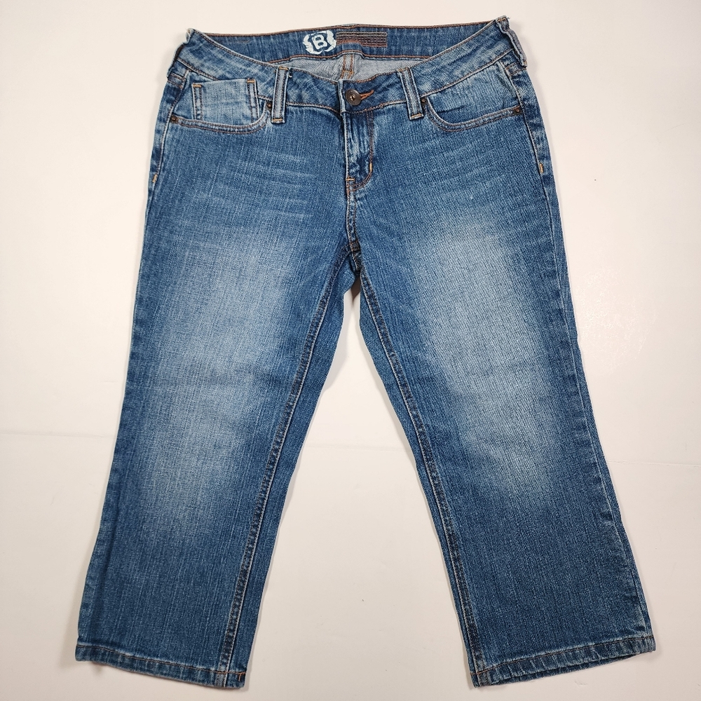 Bullhead‎ Jeans Womens 7 Juniors Venice Skinny Crop Capri Denim